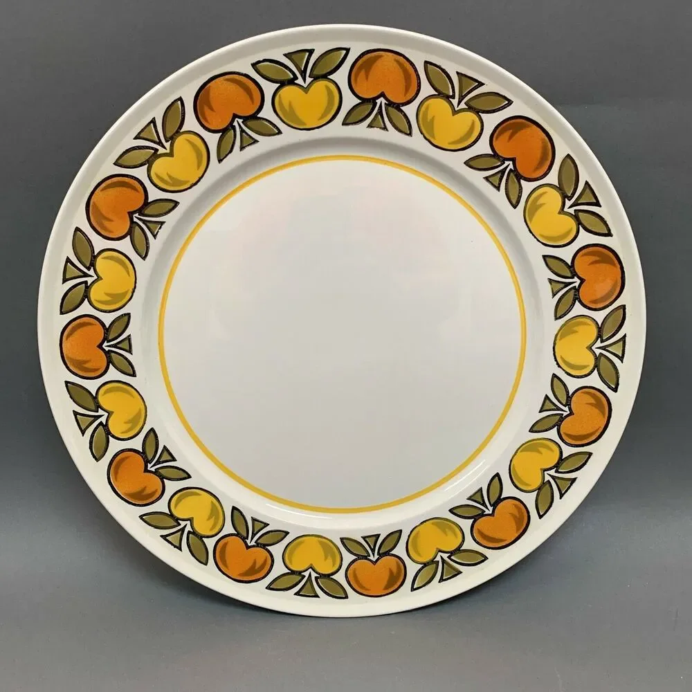 Mikasa Epiqure-One Mikan D4302 Chop Plate‎ Platter Fruit Border Oven to Table